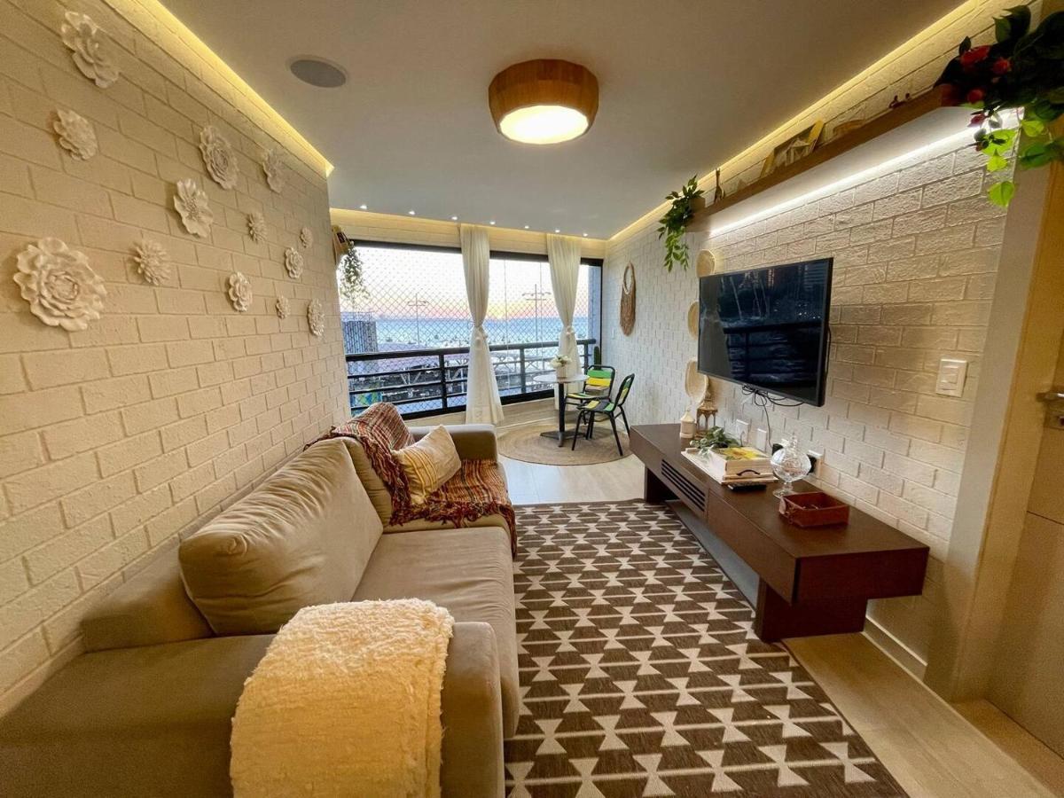 Flat Luxuoso Alto Padrao Frente Mar Com 2 Suites No Iate Plaza Fortaleza  Esterno foto