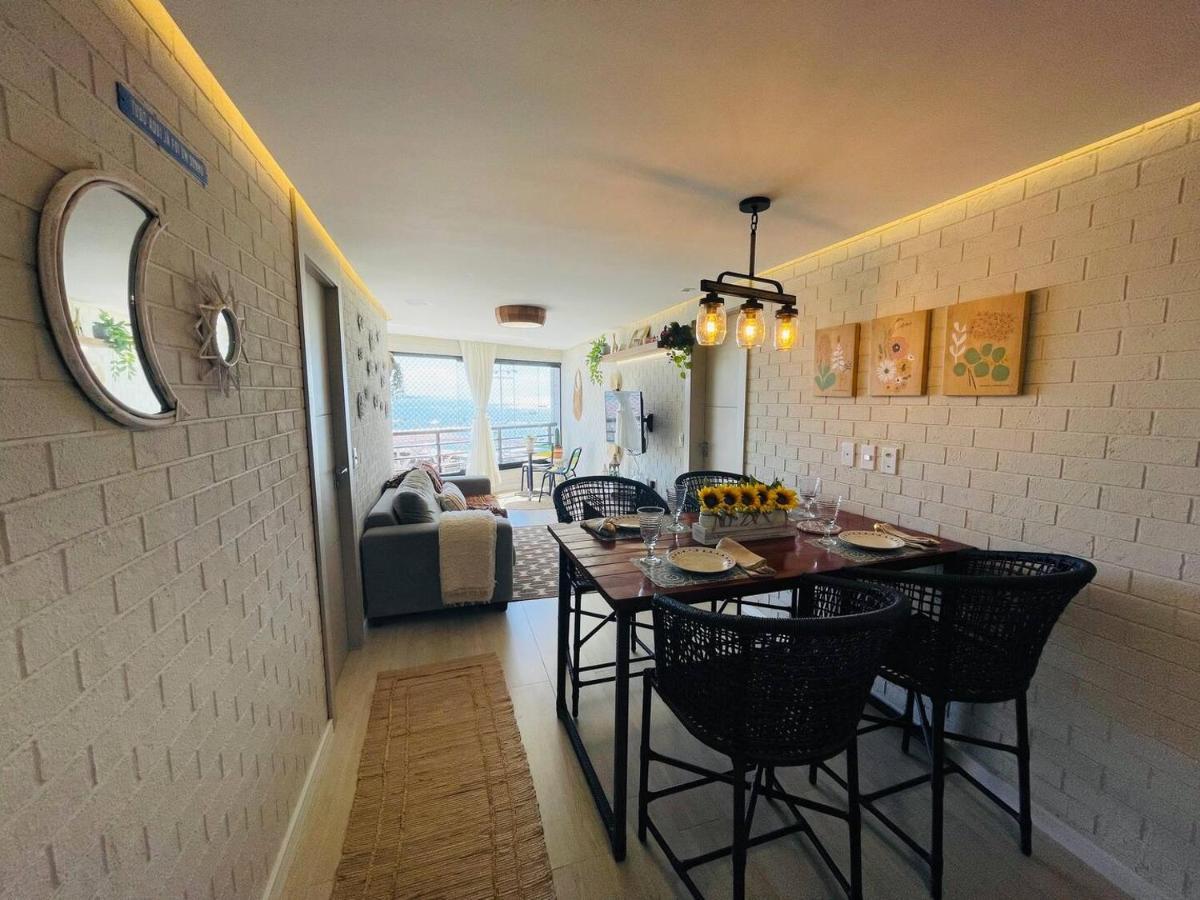 Flat Luxuoso Alto Padrao Frente Mar Com 2 Suites No Iate Plaza Fortaleza  Esterno foto