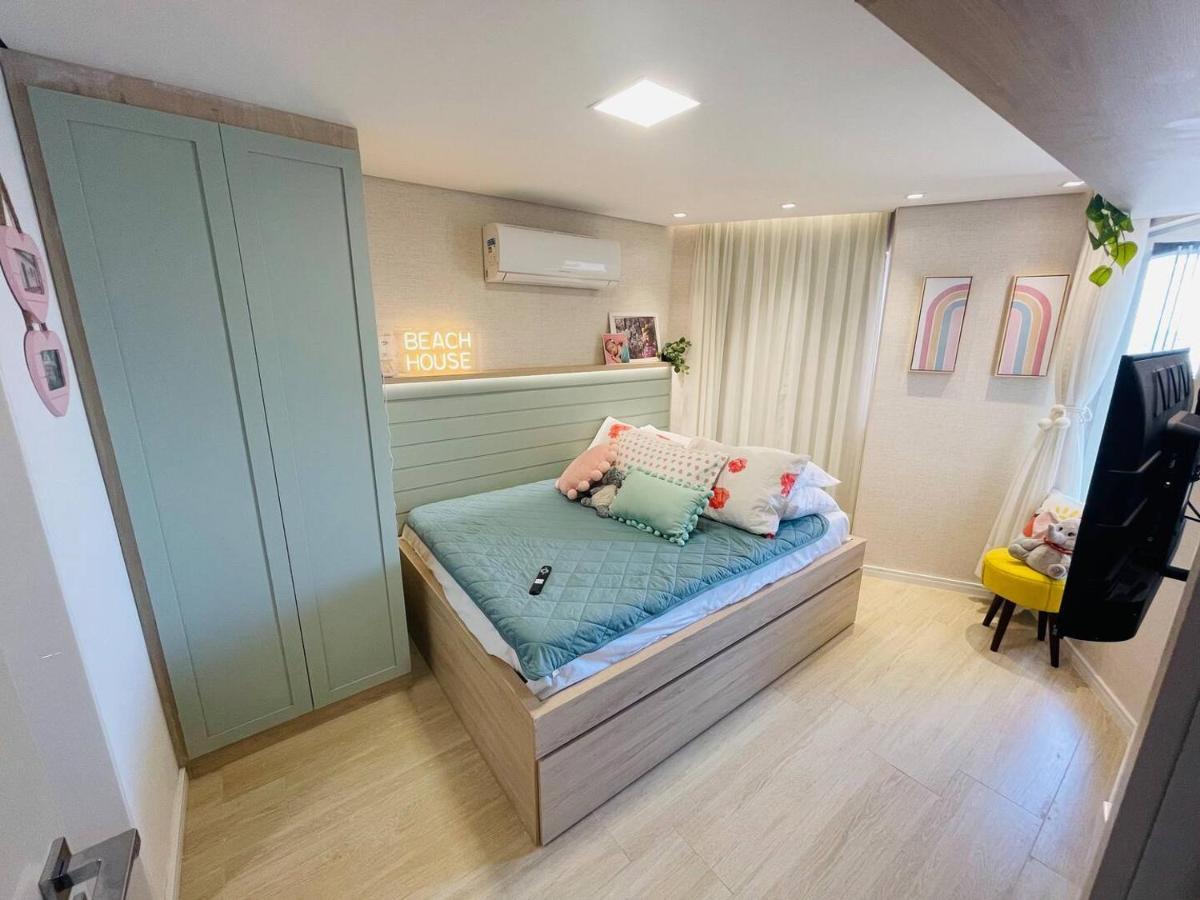 Flat Luxuoso Alto Padrao Frente Mar Com 2 Suites No Iate Plaza Fortaleza  Esterno foto