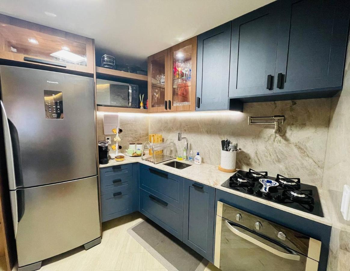 Flat Luxuoso Alto Padrao Frente Mar Com 2 Suites No Iate Plaza Fortaleza  Esterno foto